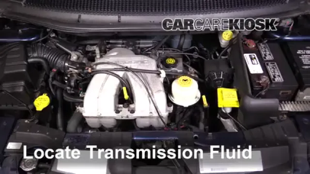 2001 Dodge Caravan SE 2.4L 4 Cyl. Liquide de transmission Rajouter du liquide